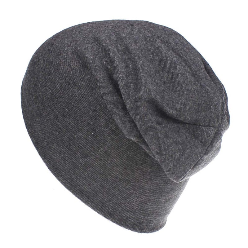 Qandsweet Baby Boy's Hat Kids Cool Knit Beanie Hats Toddlers Caps (Black Dark Grey Red White) - Image 2
